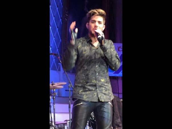 12 10 15 Adam Lambert Lucy Mechanics Hall, Worcester, MA WXLOs Almost Acoustic
