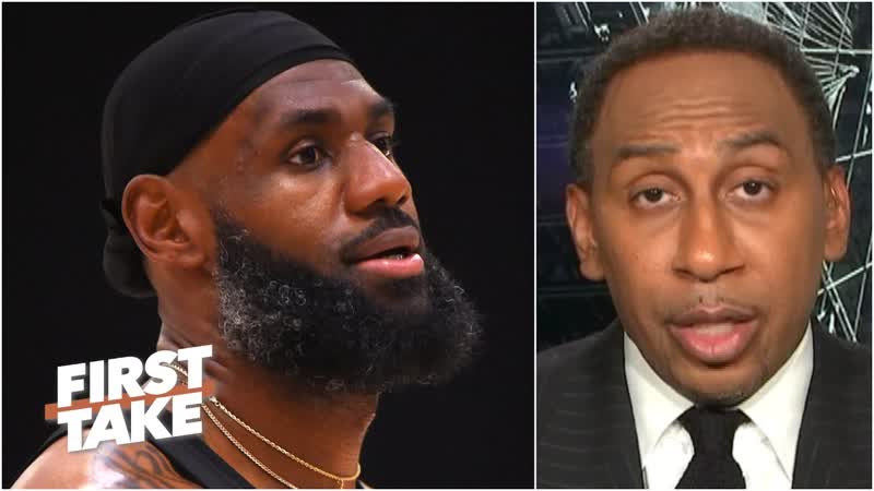 Stephen A. supports Le Brons decision not to wear a message on his jersey, First