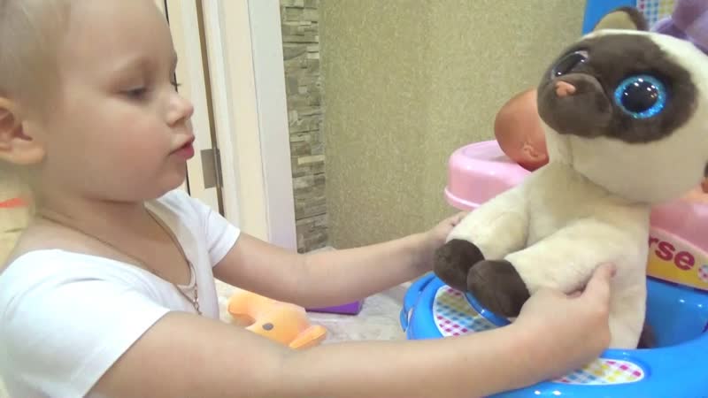 Кошка Алисы Как играть и ухаживать за