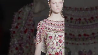 The designer vs the design by GEORGES HOBEIKA part 5 #fashion #hautecouture #runway #shorts #model