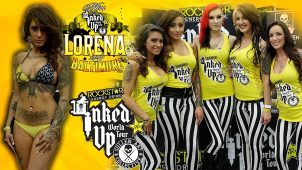 Rockstar Energy Miss Inked Up Baltimore