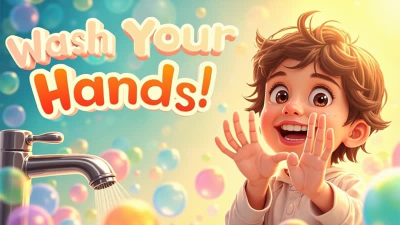 Wash Your Hands Song for Kids , Fun Easy Hygiene