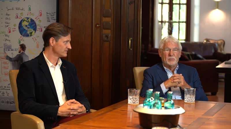 ORBITAK Prof. Dr. Dr. Gerhard Roth und Geschäftsführer Sebastian