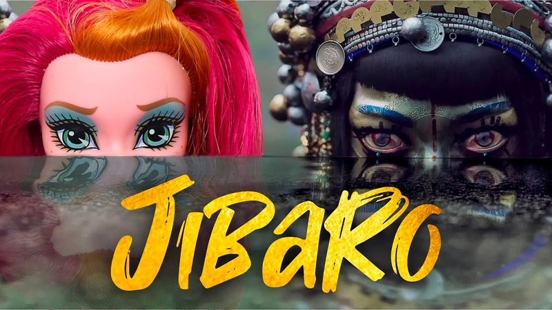 IVE MADE THE GOLDEN SIREN DOLL FROM JIBARO, Monster High Doll Repaint by Poppen